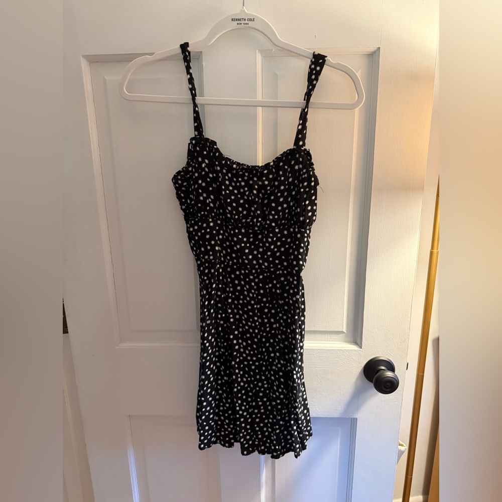 Francesca's Collections Black and White Mini Dress